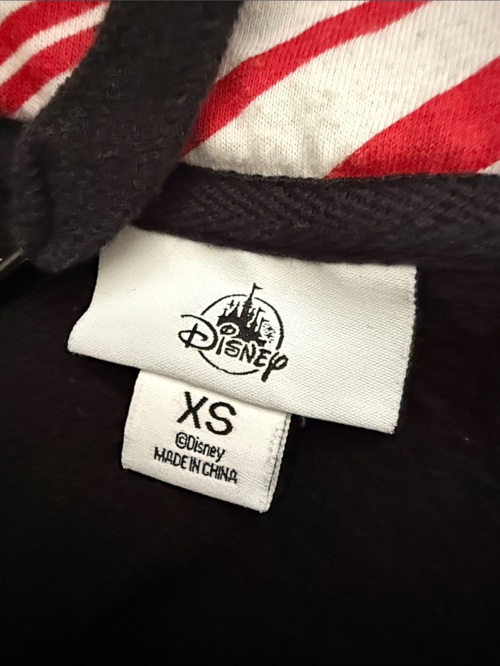 Disney Black 'Jolly' Holiday Hoodie with Mickey Graphic - Picture 2 of 9
